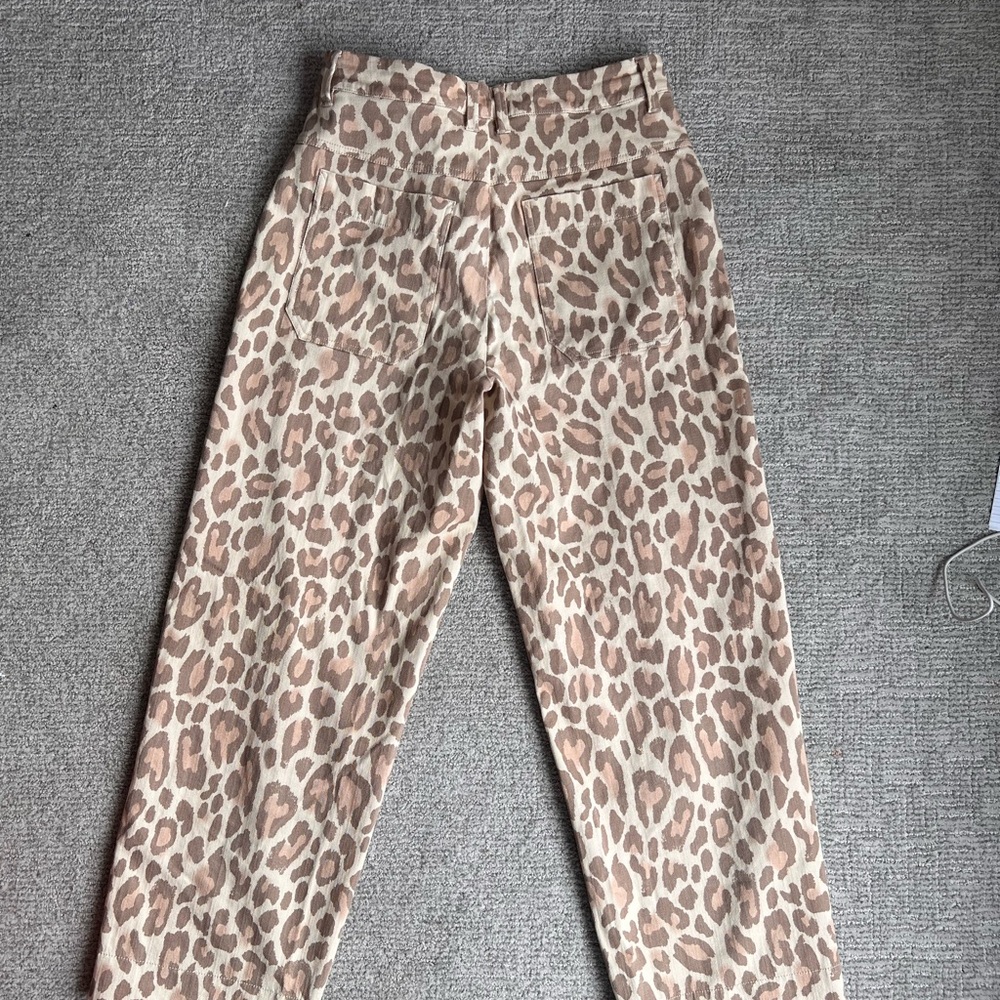 Leopard Print Pants - image 2